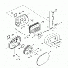 XL1200 1CAP SPORTSTER 1200 (1999) AIR CLEANER & ENRICHENER