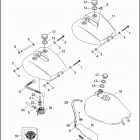 FXD 1GHV DYNA SUPER GLIDE (2000) Топливный бак