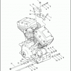 FXSTB 1BTY NIGHT TRAIN (2000) ENGINE MOUNTS
