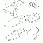 XL1200 1CAP SPORTSTER 1200 (2000) SEATS