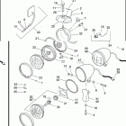 XL1200 1CAP SPORTSTER 1200 (2000) HEADLAMP & MIRROR