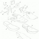 FXDS-CONV GGVY Dyna Glide Convertible (2000) SEATS & SISSY BAR