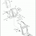 FXSTB 1BTY NIGHT TRAIN (2000) REAR FORK & SHOCK ABSORBERS