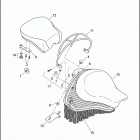 FLSTS 1BRY HERITAGE SPRINGER (2000) SEAT - FLSTS