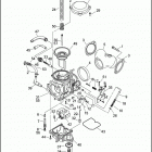 FXD 1GHV DYNA SUPER GLIDE (2000) Карбюратор