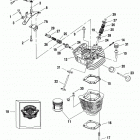 FXR3 EVLX FXR Super Glide (2000) CYLINDERS, VALVES & HEADS - V2 (TM) EVOLUTION