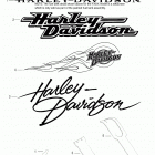 FXDS-CONV GGVY Dyna Glide Convertible (2000) FUEL TANK TRIM (DECALS)