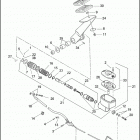 FLTRSEI 1PAC CVO ROAD GLIDE (2000) Тормозной цилиндр задний