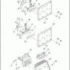 FXSTB 1BTY NIGHT TRAIN (2000) LICENSE PLATE BRACKETS