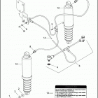 FLTRSEI 1PAC CVO ROAD GLIDE (2000) REAR SHOCK ABSORBERS & AIR SUSPENSION SYSTEM
