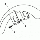 FXR3 EVLX FXR Super Glide (2000) Переднее крыло
