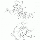 FLTRSEI 1PAC CVO ROAD GLIDE (2000) SPEEDOMETER & TACHOMETER