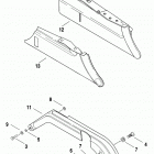 FXR3 EVLX FXR Super Glide (2000) REAR BELT GUARD
