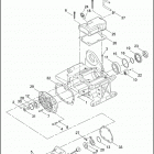 FLHRCI 1FRW ROAD KING CLASSIC (2000) TRANSMISSION BEARINGS & COVERS