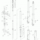 FXDS-CONV GGVY Dyna Glide Convertible (2000) FRONT FORK - FXDX