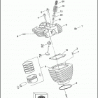 FXSTB 1BTY NIGHT TRAIN (2000) CYLINDERS, HEADS & VALVES - TWIN CAM 88B ™