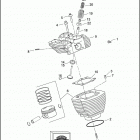 FXDL 1GDV DYNA LOW RIDER (2000) CYLINDERS, HEADS & VALVES - TWIN CAM 88 ™