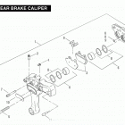 FXDS-CONV GGVY Dyna Glide Convertible (2000) Задний суппорт