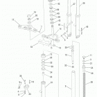 FXDS-CONV GGVY Dyna Glide Convertible (2000) FRONT FORK - FXDWG
