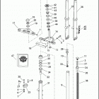 FXSTB 1BTY NIGHT TRAIN (2000) FRONT FORK - FXST & FXSTB