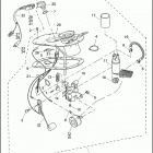 FLTRI 1FSW ROAD GLIDE (2000) FUEL PUMP, FUEL INJECTED - FLHTCUI, FLHTCI & FLTRI