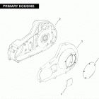 FLHPE FNVY Police Electra Glide (2000) (Japan Escort) PRIMARY HOUSING