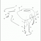 FLTRSEI 1PAC CVO ROAD GLIDE (2000) Топливный бак