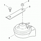 FXR3 EVLX FXR Super Glide (2000) Клаксон