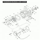 FXDS-CONV GGVY Dyna Glide Convertible (2000) TRANSMISSION BEARINGS & SIDE COVERS