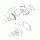 FLTRSEI 1PAC CVO ROAD GLIDE (2000) Воздушный фильтр