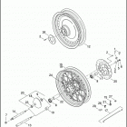 FXSTB 1BTY NIGHT TRAIN (2000) Переднее колесо