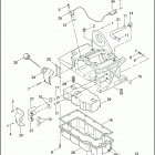 FLHR 1FDV ROAD KING (2000) TRANSMISSION HOUSING & OIL TANK