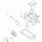 FLHPE FNVY Police Electra Glide (2000) (Japan Escort) TRANSMISSION, TRANSMISSION HOUSING, OIL PAN