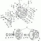 FXR3 EVLX FXR Super Glide (2000) Картер двигателя