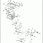 FXST 1BHL SOFTAIL STANDARD (1999) GEAR SHIFTER