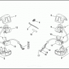 FXST 1BHL SOFTAIL STANDARD (1999) HANDLEBAR SWITCHES