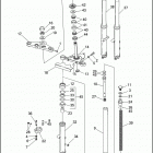 FXDWG 1GEV DYNA WIDE GLIDE (1999) FRONT FORK - FXDWG