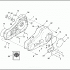 FXST 1BHL SOFTAIL STANDARD (1999) PRIMARY HOUSING