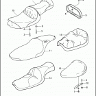 XL1200 1CAP SPORTSTER 1200 (1999) SEATS