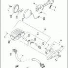 FLHT 1DDV ELECTRA GLIDE STANDARD (1999) TAIL LAMP & REAR TURN SIGNALS