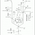 FLHT 1DDV ELECTRA GLIDE STANDARD (1999) WIRING HARNESS, MAIN