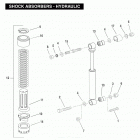 FXDS-CONV GGVX Dyna Glide Convertible (1999) SHOCK ABSORBERS - HYDRAULIC