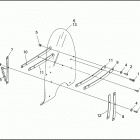 FLSTC 1BJL HERITAGE SOFTAIL CLASSIC (1999) WINDSHIELD - FLSTC