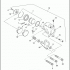 FXST 1BHL SOFTAIL STANDARD (1999) Передний суппорт