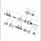 FXST 1BHL SOFTAIL STANDARD (1999) TRANSMISSION GEARS