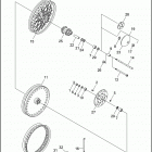 FXST 1BHL SOFTAIL STANDARD (1999) Переднее колесо