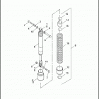 FXR3 1ETL CVO DYNA SUPER GLIDE (1999) REAR SHOCK ABSORBERS