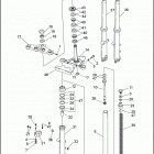 FXST 1BHL SOFTAIL STANDARD (1999) FRONT FORK - FXST, FXSTC & FXSTB