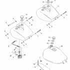 FXDS-CONV GGVX Dyna Glide Convertible (1999) FUEL TANKS