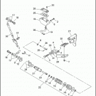 FXST 1BHL SOFTAIL STANDARD (1999) REAR BRAKE CONTROL - FXST MODELS